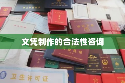 沧县文凭制作的合法性咨询